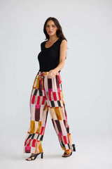 Astrid Pant - Painterly Geo