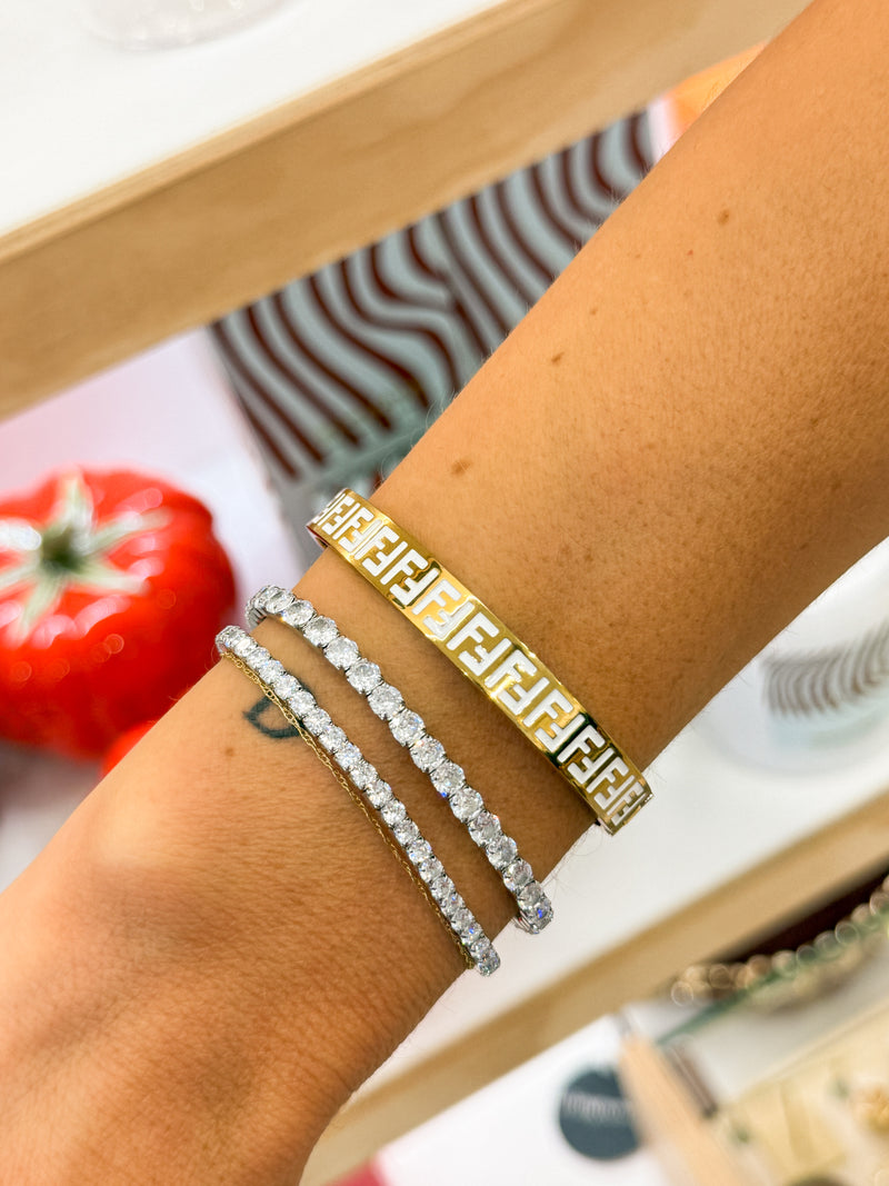 Tennis Bracelet - Silver