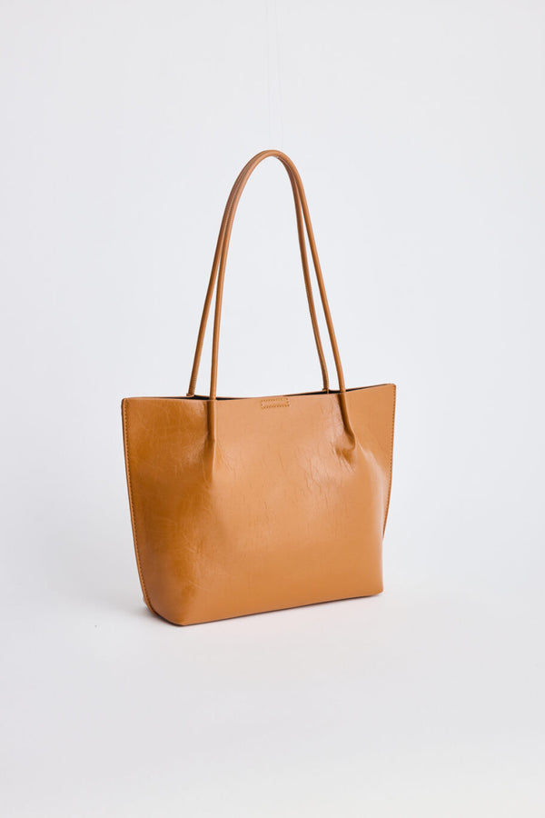 Eloise Bag and Pouch Set - Tan