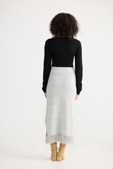 Seville Skirt - Grey Marle