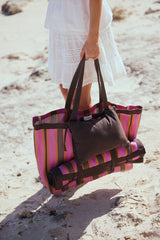 Idris Beach Set - Pink Stripe