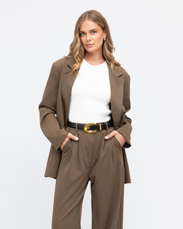 Verity Pant - Taupe