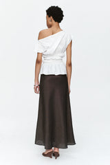 Aida Top - Ivory Stripe