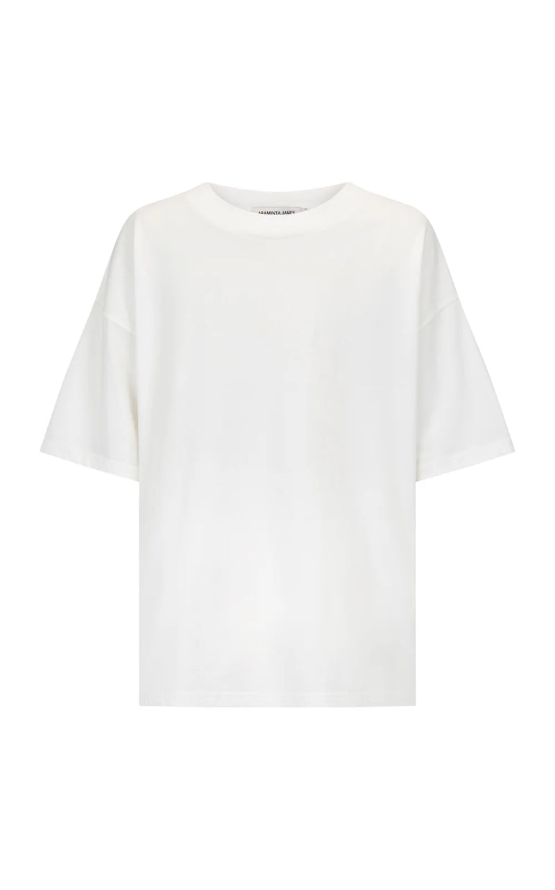 Santorini Oversized Tee Warm White
