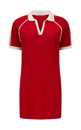 Rhodes Terry Dress Cherry Pie