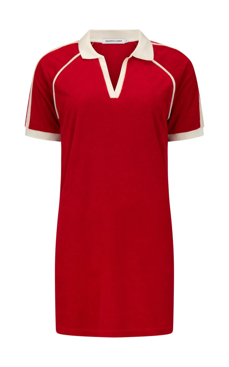 Rhodes Terry Dress Cherry Pie