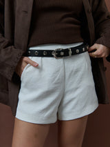 Linda Studded Western Belt