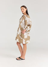 SANGRIA DRESS - OLIVE BLOOM