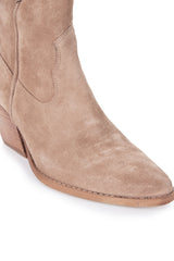 JULIA SUEDE BOOT - BISCUIT SUEDE