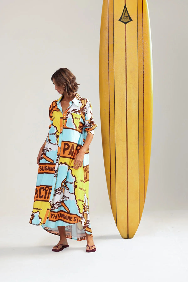 THREE BLUE DUCKS - DRESS