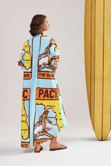 THREE BLUE DUCKS - DRESS