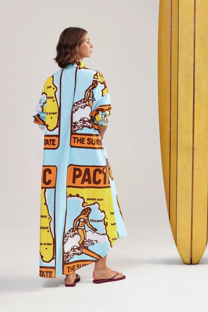 THREE BLUE DUCKS - DRESS