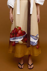Strawberries & Cream Skirt