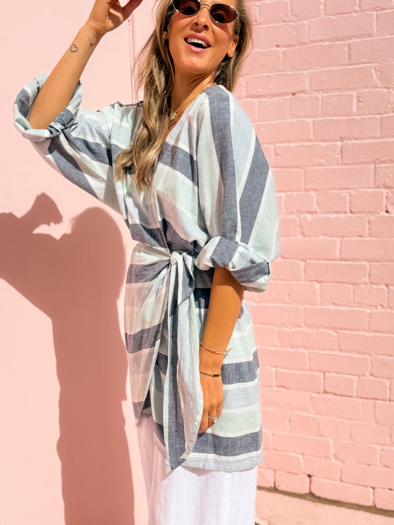 Porto Dress - Tulip Stripe