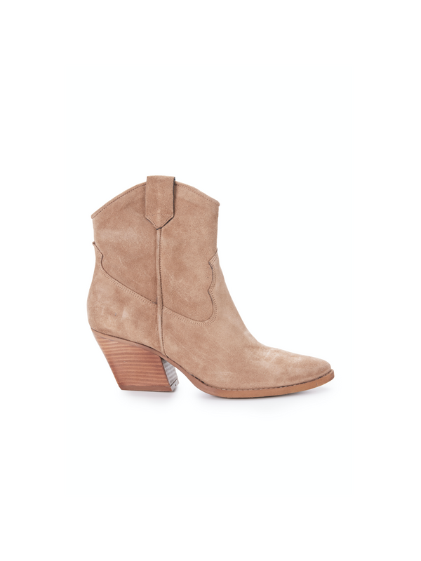 JULIA SUEDE BOOT - BISCUIT SUEDE