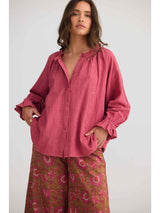 Gemini Blouse - Rose Pink