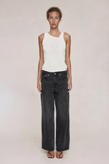 Border Jean - Faded Black