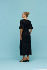 LADIES   SINGLES   BLACK.   Dress.