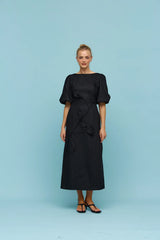 LADIES   SINGLES   BLACK.   Dress.