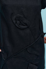 CENTRE   COURT   BLACK.   Dress.