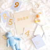 Baby Milestone Cards - Powder Blue