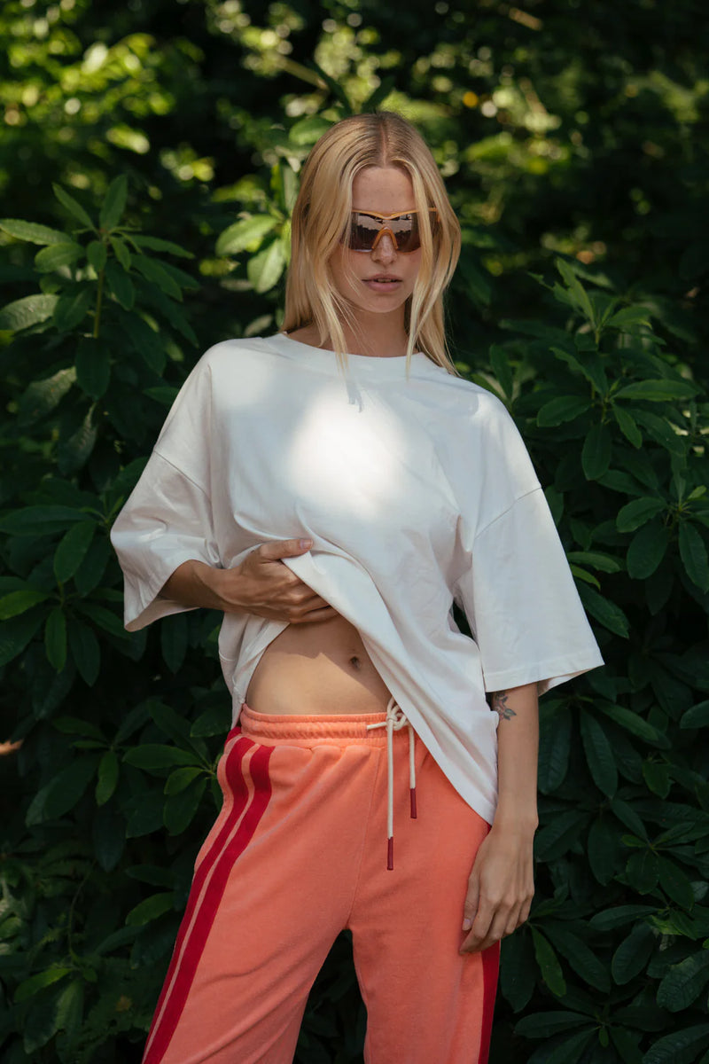 Santorini Oversized Tee Warm White