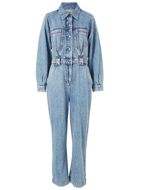 Classic Denim Jumpsuit - Mid Vintage