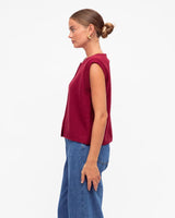 Felix Knit Vest - Wine