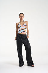 BOXER PANT - BLACK / BLUE