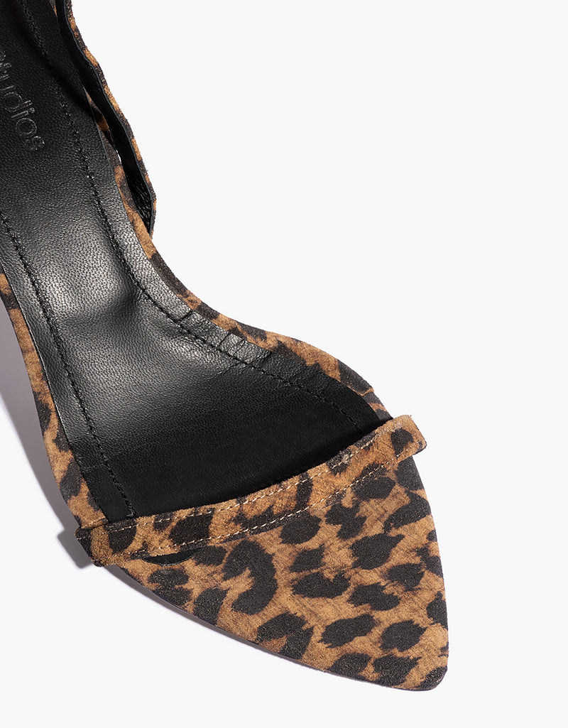 LEONA - LEOPARD SUEDE