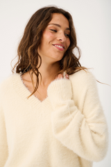 EMMIE KNIT SWEATER – CREAM