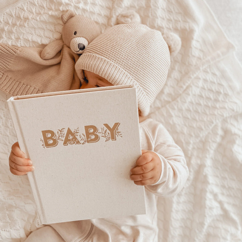 Mini Baby Book Oatmeal