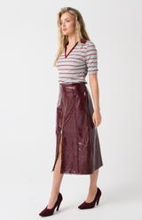 Zephyr Skirt - Cranberry