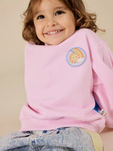 Over The Rainbow Puff Sleeve Sweater