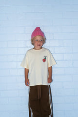 Organic Fruit Salad Tee - Milk