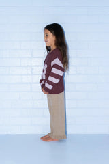 Bloom Knit Pull Over - Plum