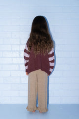 Bloom Knit Pull Over - Plum
