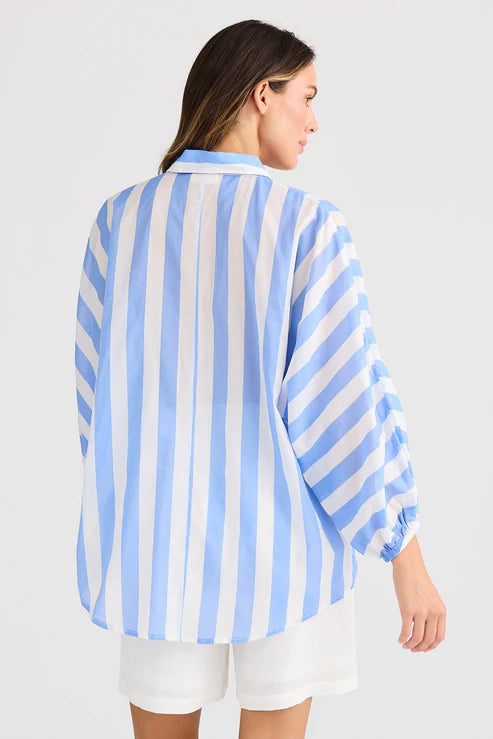 Cliffside Shirt - Blue Stripe