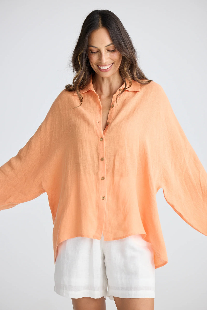 Cliffside Shirt - Coral