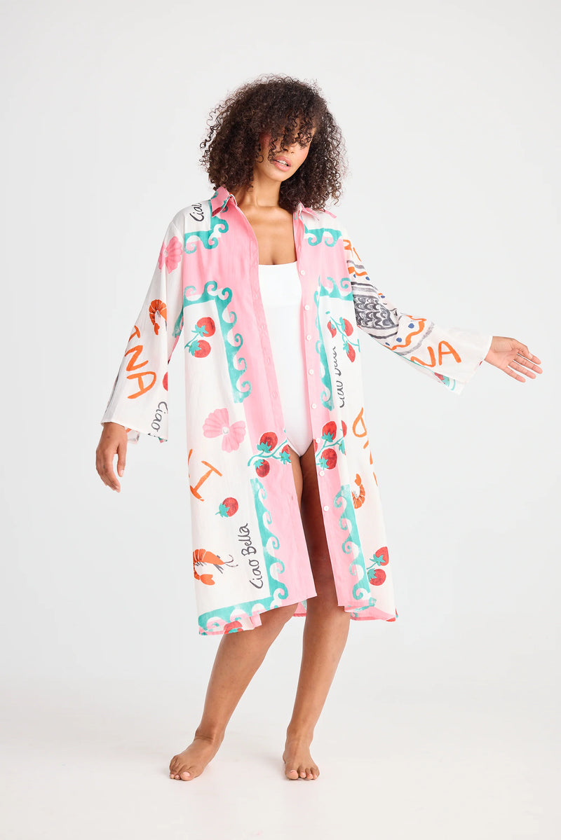 Stella Shirt Dress / Italiano