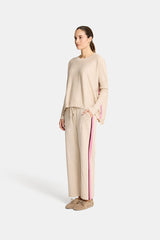 Speed Stripe Lounge Pant - Sandstone