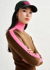 Iffort Pullover - Pink / Brown