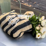 Mia Capri Vacay Tote - Navy