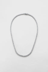 Cubic Zirconia Tennis Necklace