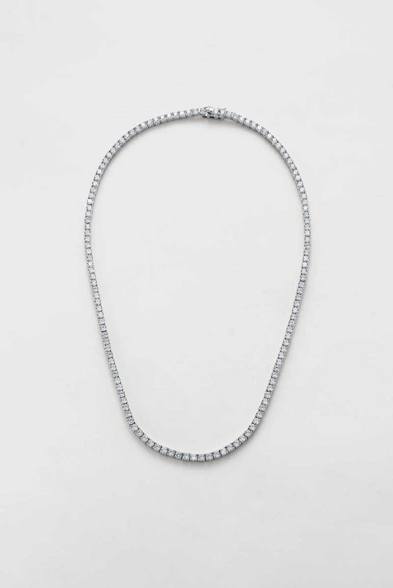 Cubic Zirconia Tennis Necklace