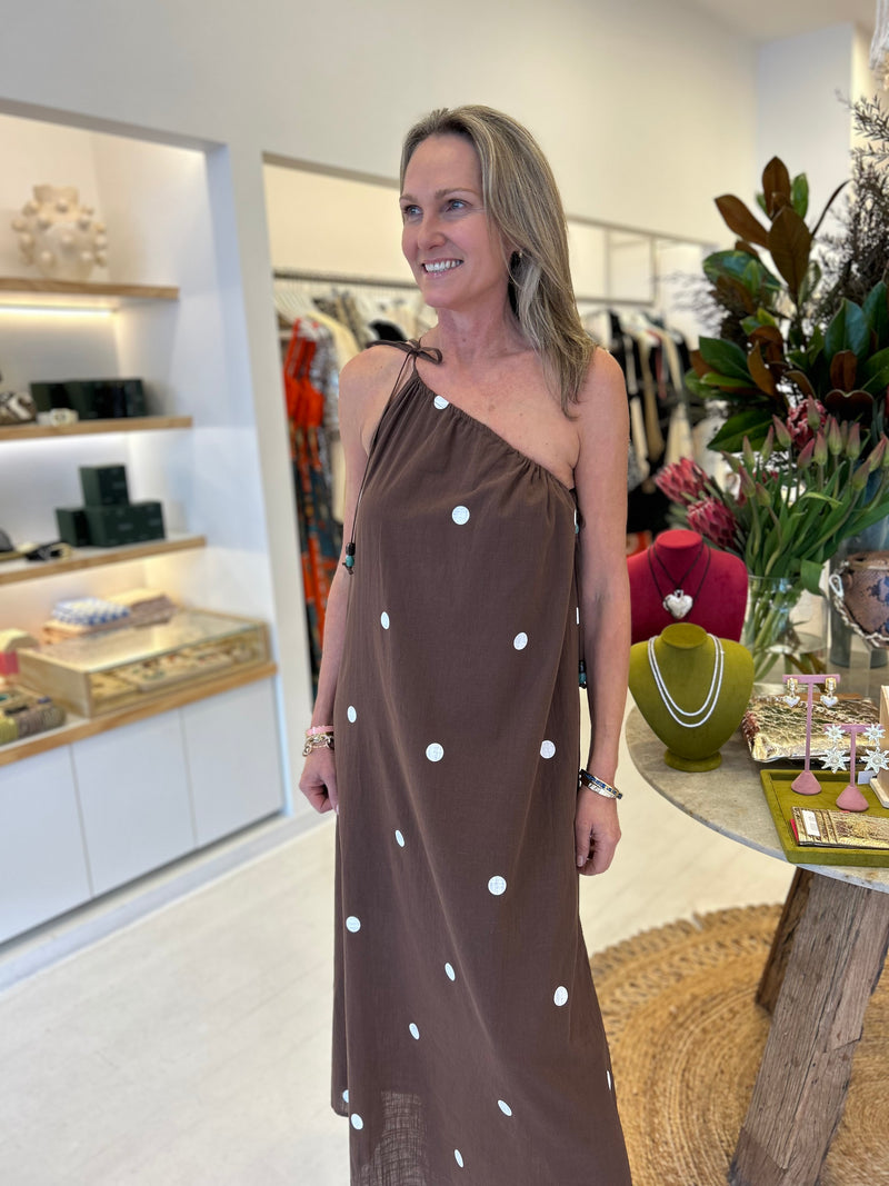 Aurora Dress - Chocolate