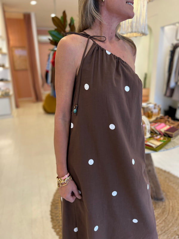 Aurora Dress - Chocolate