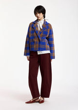 Karreau Check Knitted jacket