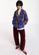 Karreau Check Knitted jacket