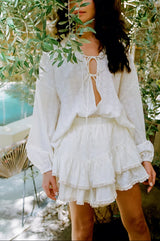 KAYA ANGLAISE FAE FRILL SKORT